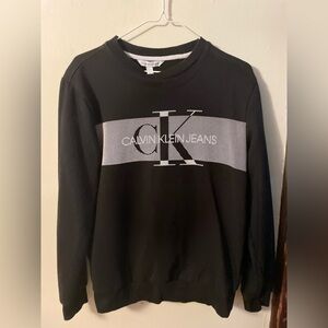 Men’s Calvin Klein black sweatshirt